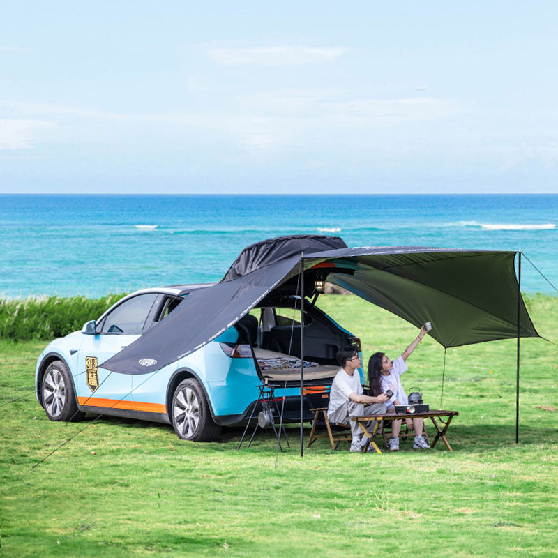 MKCAMP™ Electric Car Family Camping Tent