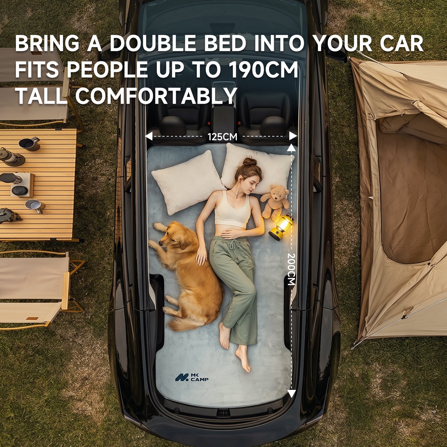 Tesla Model 3 Dedicated Memory Foam Mattress