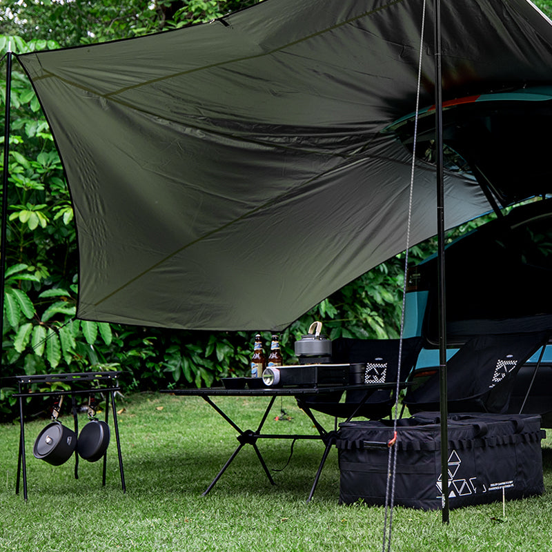 MKCAMP™ Electric Car Family Camping Tent