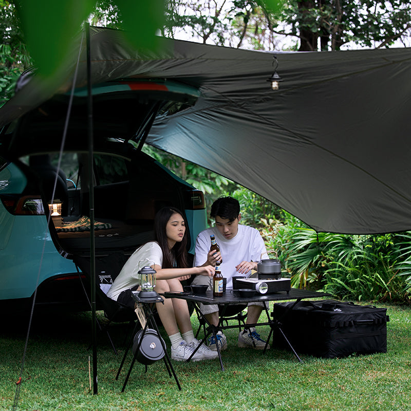 MKCAMP™ Electric Car Family Camping Tent
